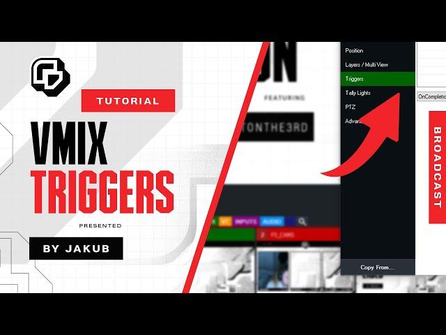 How to add Triggers in vMix | vMix Tutorial