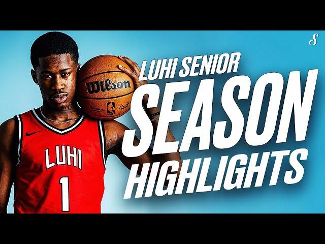 Baylor Signee V.J. Edgecombe's  Senior Season Highlights | 17 PPG 5.0 RPG 1.1 BLK