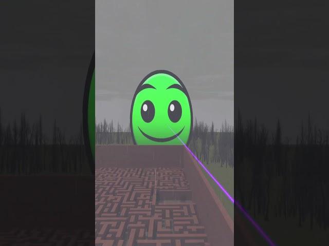 Destroying Fire In The Hole in Big Maze Nextbot Gmod