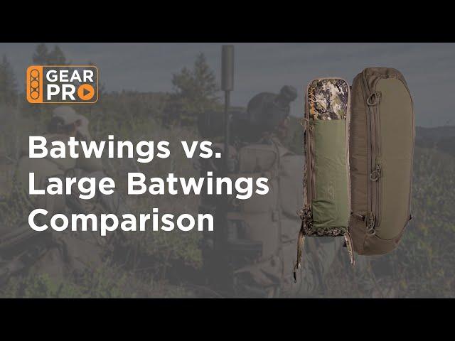 Batwings vs. Large Batwings Comparison | Eberlestock