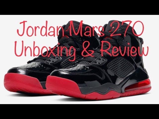 Jordan Mars 270 Patent Bred | Unboxing & Review / Michael Jordan