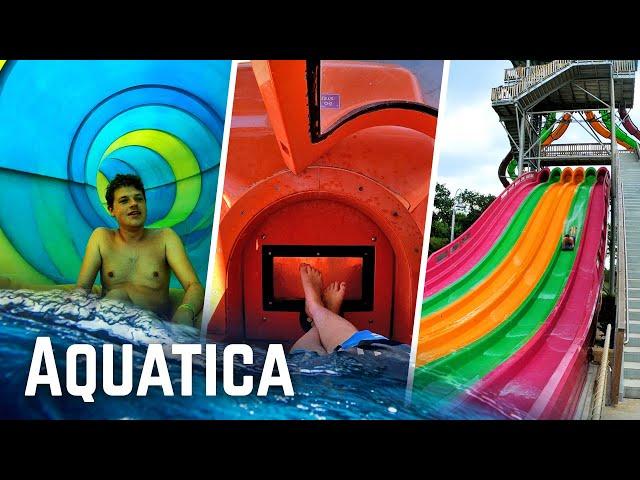 Aquatica - All Water Slides at BOTH Parks (San Antonio & Orlando)