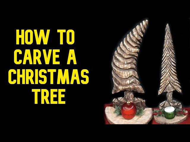 How to Carve a Christmas Tree With a Chainsaw