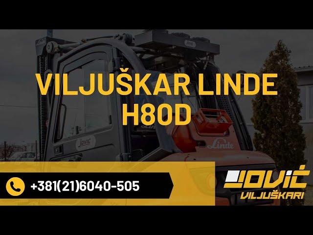 Viljuškar Linde H80D - Jović Viljuškari