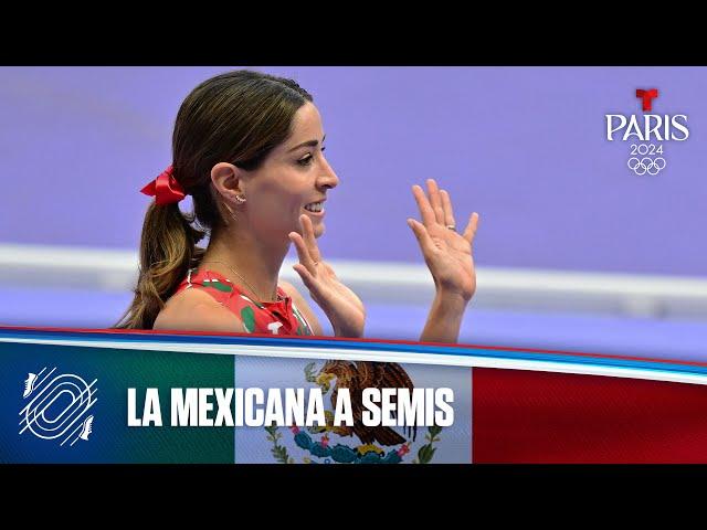 Paola Morán, de México, clasifica a las semifinales de 400 metros | Juegos Olímpicos París 2024