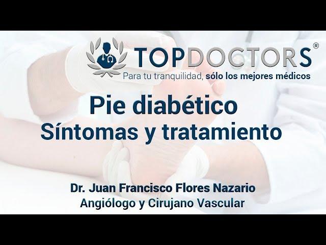 Pie diabético: síntomas y tratamiento