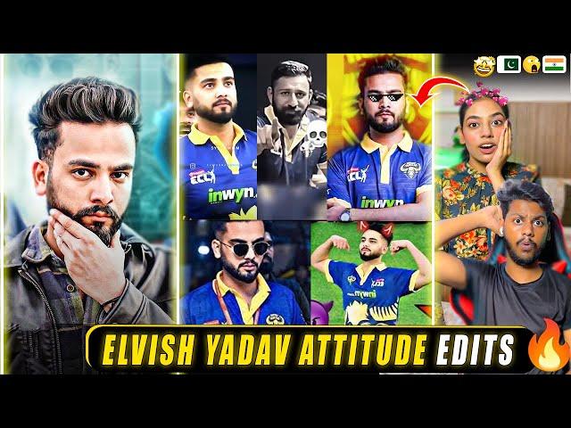 Reacton on Elvish Yadav Attitude Edits  | Elvish Win ECL Trophy 