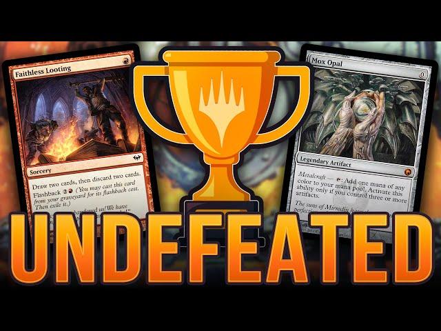 UNSTOPPABLE COMBO Grinding Breach! Mox Opal + Faithless Looting | Magic: The Gathering Modern MTG