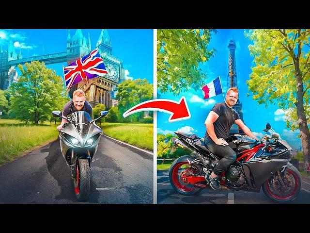 Riding my NEW Superbike from London to Paris