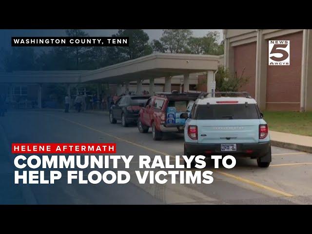 Washington County, Tennessee community responds to help their neighbors