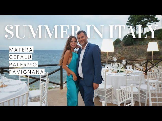 VLOG23 I SUMMER IN ITALY I ЛЕТО В ИТАЛИИ I MATERA I CEFALU I PALERMO I FAVIGNANA I SICILY I СИЦИЛИЯ