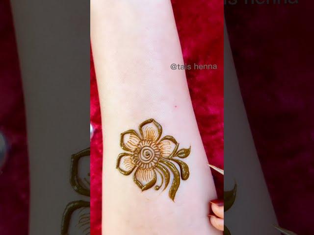 How to Short Arabic henna Flowers || beginners henna Tutorial||Different Henna Vines|Mehndi tutorial