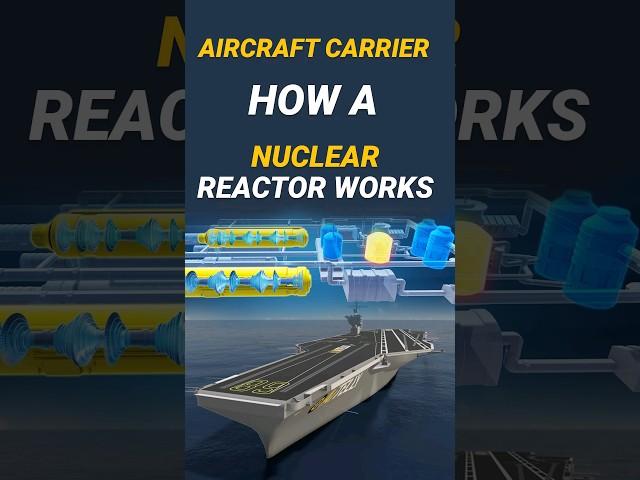 How Does an Aircraft Carrier Nuclear Reactor Work? #ship #aircraftcarrier #cargoship #baltimore