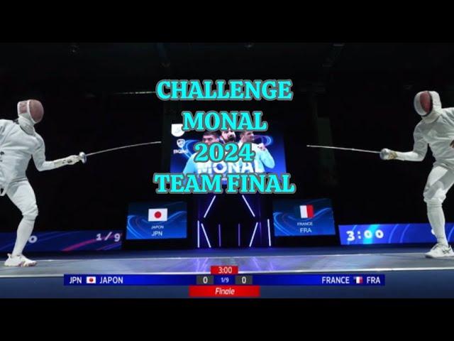 [GOLD] Japan  v France  l Challenge Monal Epee Fencing World Cup 2024 | Men’s Epee Team