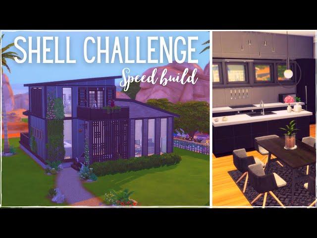 The Sims 4 Shell Challenge (Speed build)