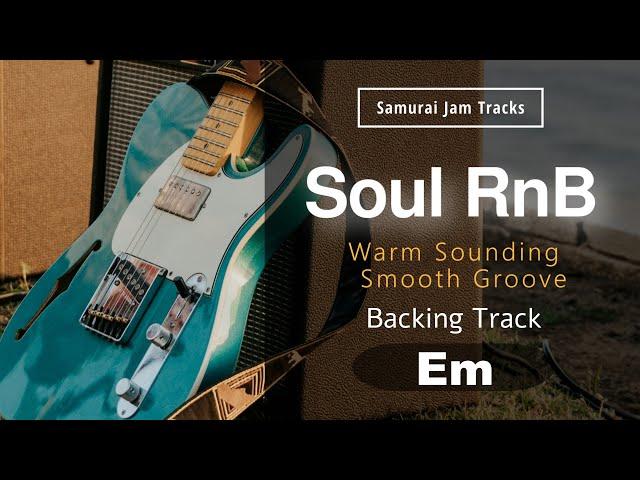 Soul RnB Guitar Backing Track in E minor