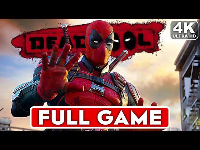 DEADPOOL Gameplay Walkthrough Part 1 FULL GAME [4K 60FPS PC ULTRA SETTINGS] - No Commentary