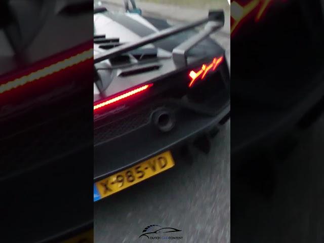 LOUD Novitec Lamborghini Aventador SVJ! Revs & Flames!