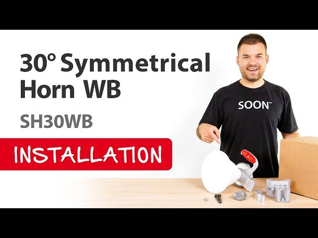 30° Symmetrical Horn WB - Installation Guide