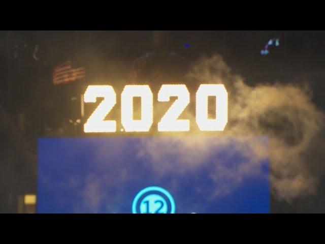 Times Square 2020 Ball Drop in New York City: full video