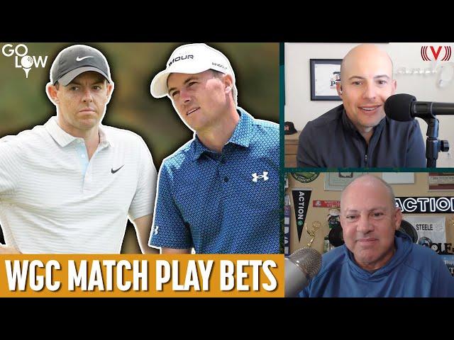 PGA Bets: Rory McIlroy, Jon Rahm & Jordan Spieth at WGC + Bryson DeChambeau struggles | GoLow Golf