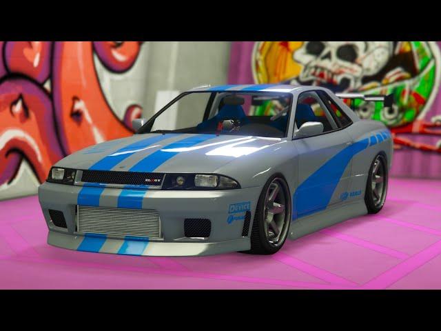 How to make Paul Walker's Skyline R34 in GTA 5 Online (2024)