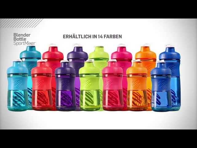 BlenderBottle Sportmixer Produktvideo Deutsch Introduction German