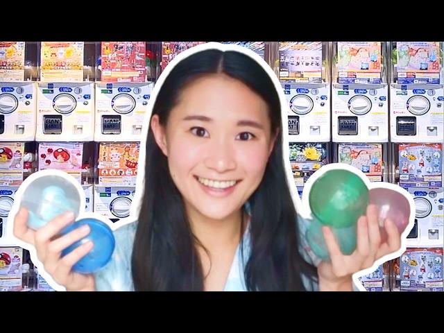 $100 GACHAPON HAUL... in the world's biggest gacha store! 