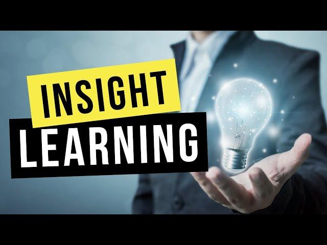 PSYCH: INSIGHT LEARNING