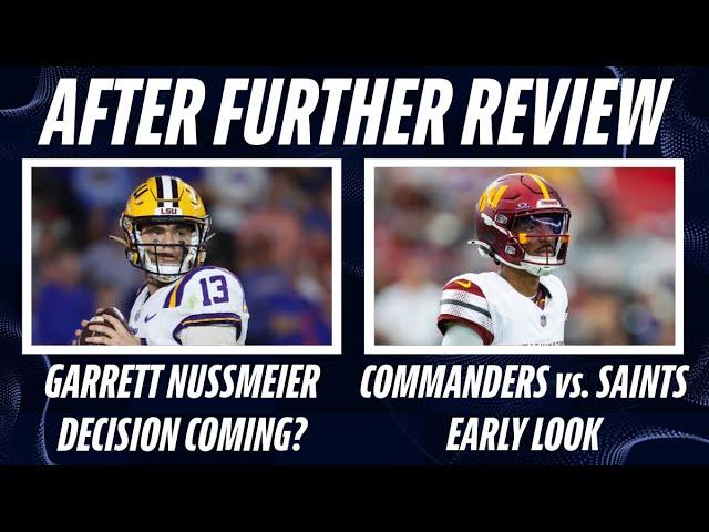 Brian Kelly On LSU Portal/NIL Plans  | Garrett Nussmeier Decision Coming? | Commanders-Saints