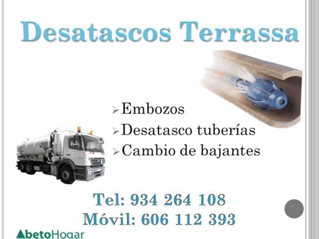 Desatascos Terrassa Empresa de desatascos 934.264.108