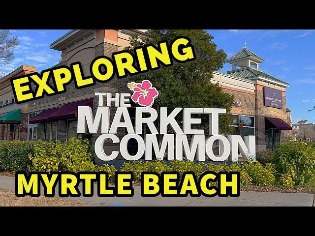 The Market Common in Myrtle Beach! Live, Shop, Dine, & Play All-in-one The Entertainment District.