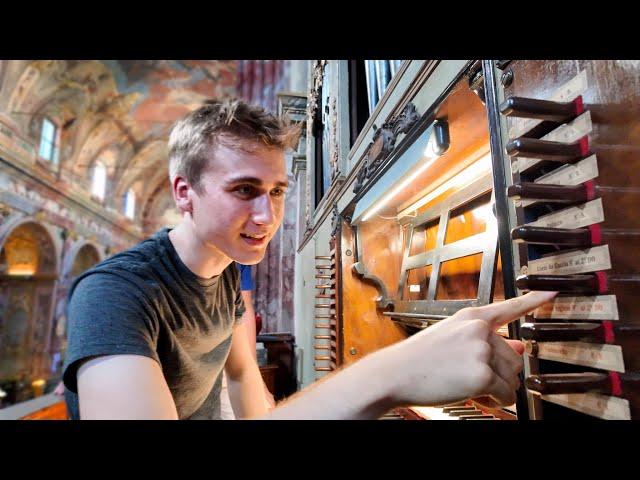 Exploring the crazy organ of Chiesa di San Bartolomeo