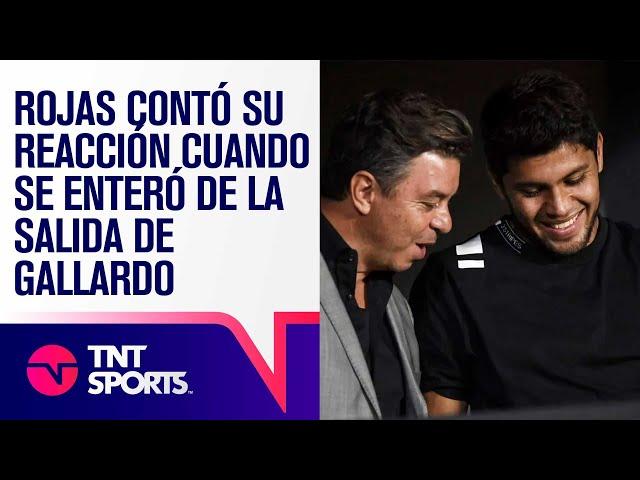 Robert ROJAS contó su REACCIÓN cuando se enteró de la SALIDA de Marcelo GALLARDO de RIVER