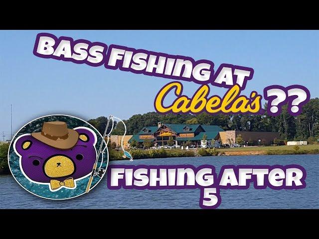 Huntsville Bass Fishing at Cabela's? Fall Fishing on a Whopper Plopper! (Alabama) - Fishing After 5