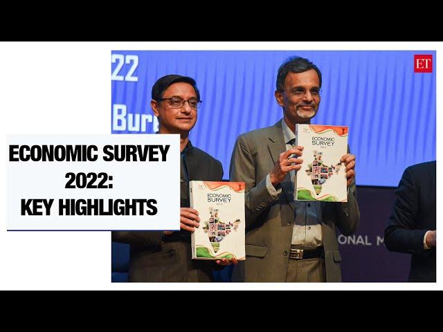 Economic Survey 2022: Here are the key highlights of India's economy