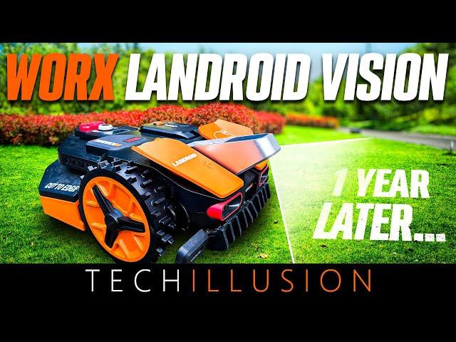 STILL A GOOD CHOICE in 2024?! Long-term test WORX LANDROID VISION Robotic lawnmower After 1 year