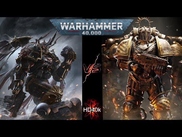 Chaos Space Marines Renegade Raiders Vs Soulforged Warpack Warhammer 40k 2000 Point Battle Report