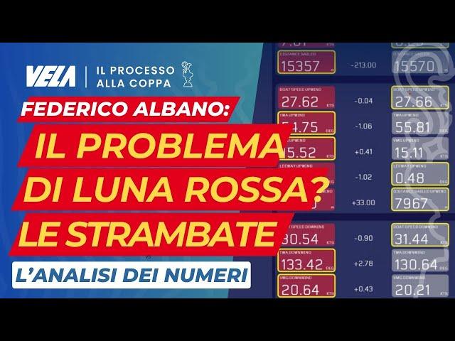 TEAM USA batte LUNA ROSSA, i numeri di Federico Albano. Cosa ha fatto la differenza? Le strambate...