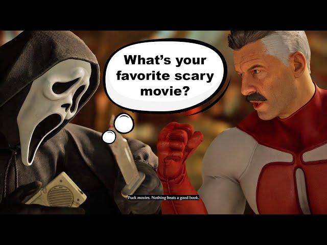 Ghostface Asks Charcters about their Favorite Scary Movie