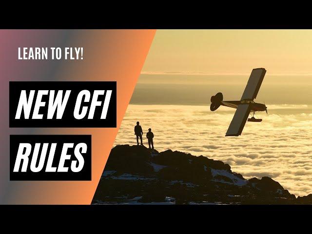 Changes to Flight Instructor Renewals | CFI Expiration Date