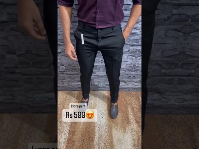 Best Lycra Fabric Formal Pant Under Rs599 | Latest Formal #LycraFormalPant #Formal #Pant #Shorts