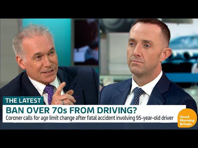 Ban Over 70s From Driving? Paul Britton Top Litigation Solicitor London | Good Morning Britain