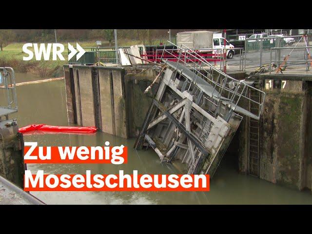 Warum an der Mosel der Schleusenausbau nicht vorankommt | Zur Sache! Rheinland-Pfalz