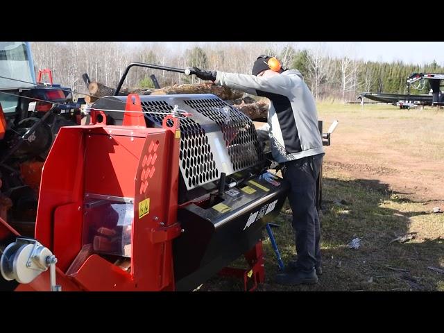 Japa 365 Basic firewood processor 5 minute run