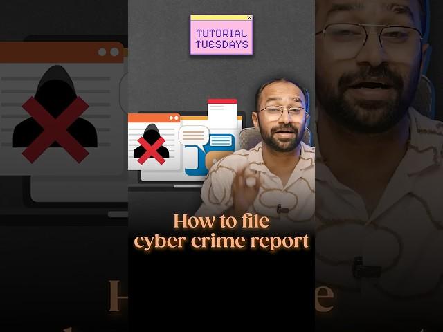 File Cyber Crime Report in 2 Minutes #TutorialTuesdays Ep1