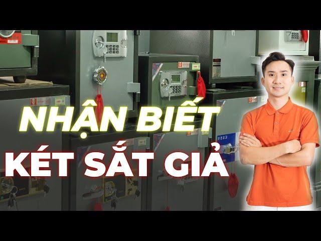 Cách nhận biết két sắt Thật Giả - Nhận Biết Két Sắt Việt Tiệp Chính Hãng | Bình Nguyên
