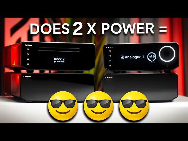 TWICE the POWER = HiFi HAPPINESS? Cyrus 40 PSU Review