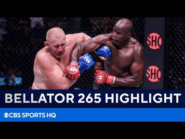 Cheick Kongo SUBMITS Sergei Kharitonov | Bellator 265 Highlight | CBS Sports HQ