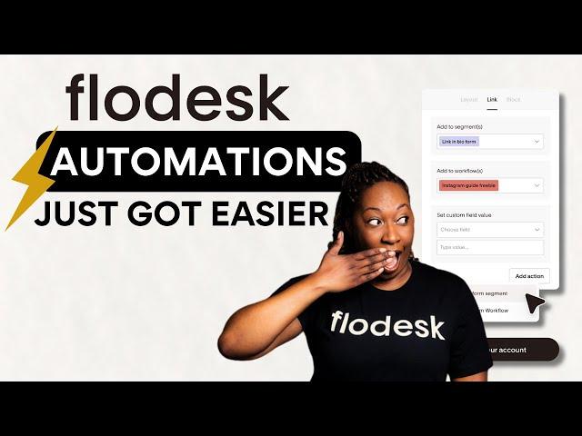 Simplify Email Marketing with FLODESK LINK ACTIONS